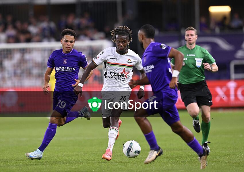 231028 RSC Anderlecht Vs Oud Heverlee Leuven Hamza Mendyl Of OHL